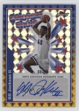 2024 Finest Colossal Shots Gold Geometric Refractor 8/50 GG Jackson II Auto 1gx0