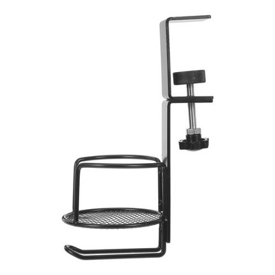 Desk Cup Holder with Headphone Hanger Holder - 2 in 1 Anti-Spill Clip ...