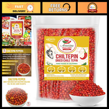 Pimientos chiltepin secos 2 oz - sabor ahumado muy picante para mariscos, salsas, salsa