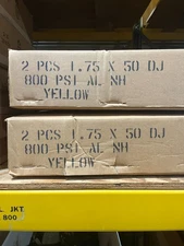 Superior Double Jacket Fire Hose 1.75"x50, Yellow, NH