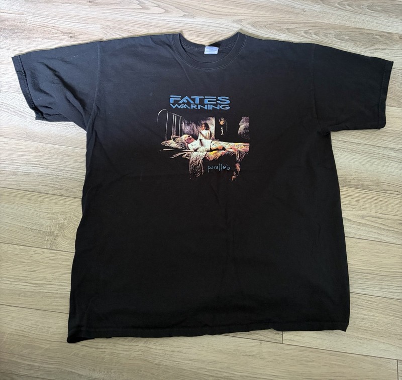 Fates Warning Parallels Tour Shirt XL Official
