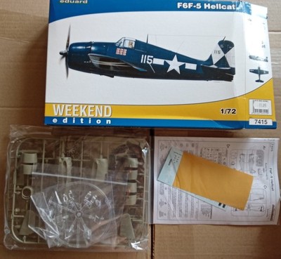 Eduard Weekend 2 x Bausatz F6F-3 und -5 Hellcat in 1:72