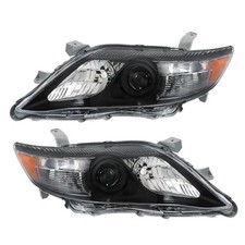 Headlight Headlamps Replacement for 2010 2011 Camry SE Headlights Assembly Pair