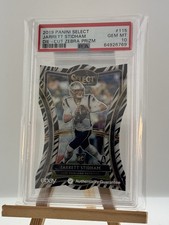 Panini 2019 Select Jarrett Stidham Rc Premier Level Die-cut Zebra 115 Pop1 Panini 2019 Select Jarrett Stidham Rc Premier Level Die-cut Zebra 115 Pop1