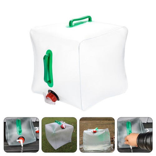 KOTARBAU Bidon à eau pliable avec poignée de transport et bec verseur x L