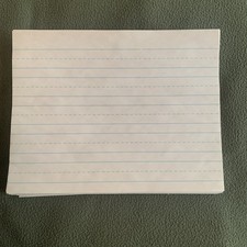 Kid s Writing Paper With Lines. 8 1/2 X 11 . Double Sided.