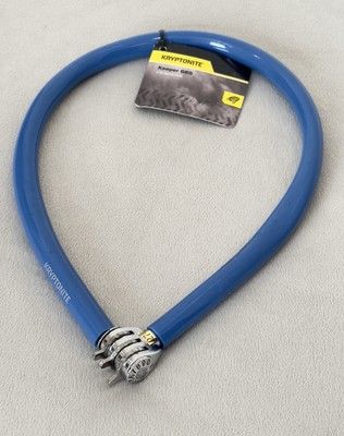 Kryptonite Keeper blau Fahrradschloss Kombi 3 Pin Kombizyklus 665