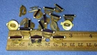 WWII WW2 -  LOT OF 20 - U.S. MILITARY  BUTTON  HOLE LAPEL DEVICE'S