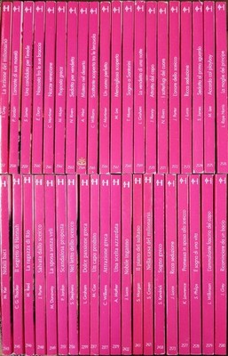 40 Bücher Harmony Sammlung Lot Romane Rosa