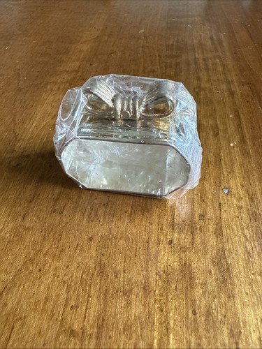 VTG Silver & Gold Bow Napkin Rings Set of 4 NEW IN BOX unwrapped - Picture 3 of 5
