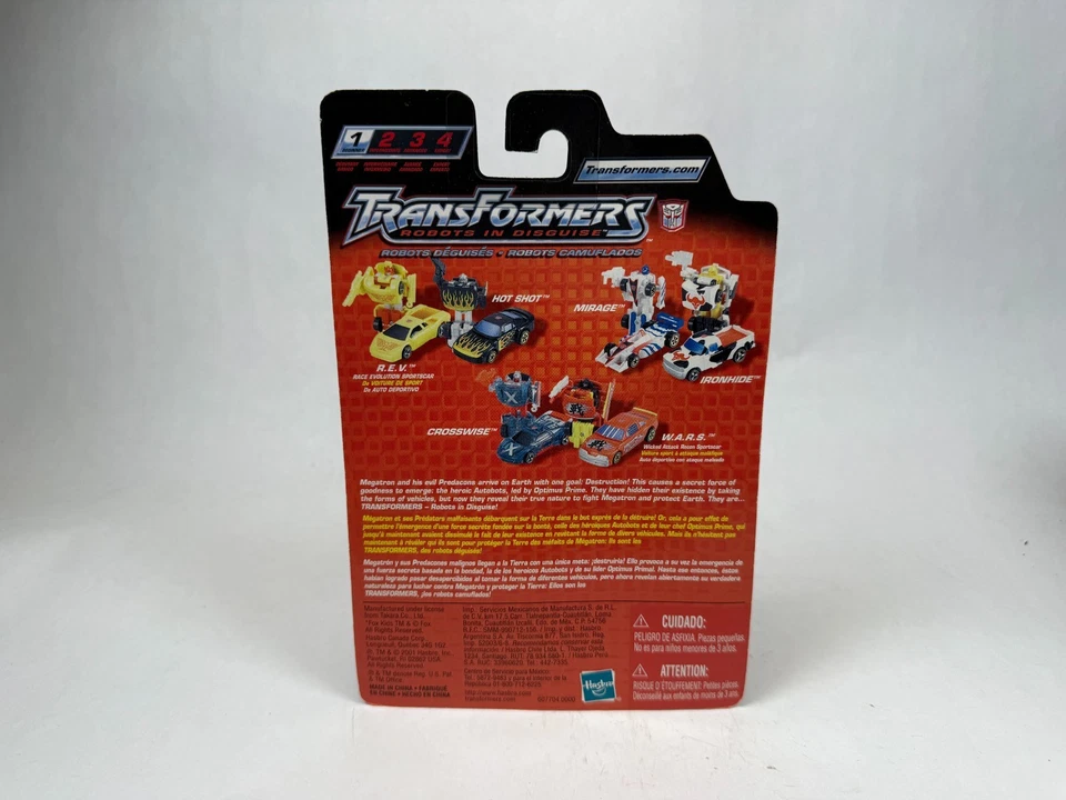 Hot Shot & REV Transformers RID Robots In Disguise 2 Pack Figure Set 2001 - Image 2 of 2