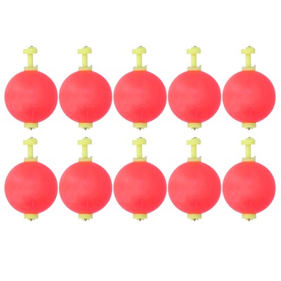 (L) 10pcs EVA Fishing Foam Spring Float Bobber Multipurpose Fischfutterköder BAK
