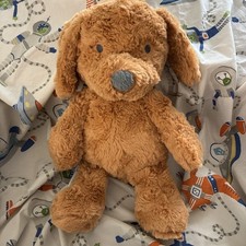 Cloud Island Children  s Plush Toy Tan Puppy 14 in