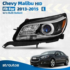 Hidxenon Headlight For 2013-2015 Chevy Malibu Projector Wo Ballast Left Driver