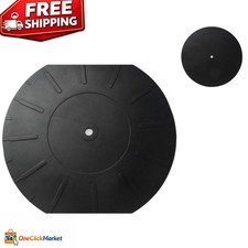 Universal 7 Inch Rubber Turntable Platter Mat for Optimal Sound Quality