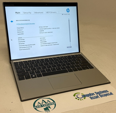 HP Elite x2 G8 2in1 13