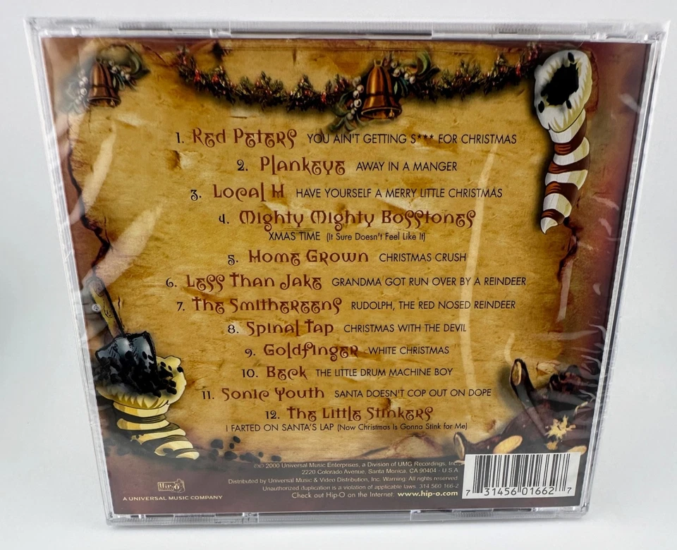 Sleighed: The Other Side of Christmas by Various [RARE NEW CD + PA Sticker 2000] - Image 2 of 4