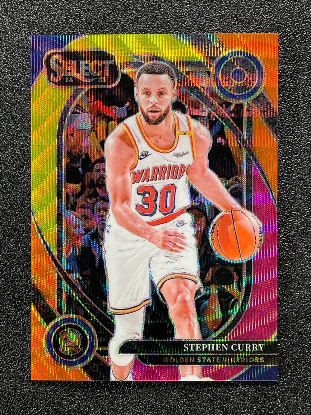 2024-25 Panini Select Stephen Curry #209 Courtside Multi Wave /20