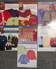 Sewing With Nancy Lot Of 7 Booklets