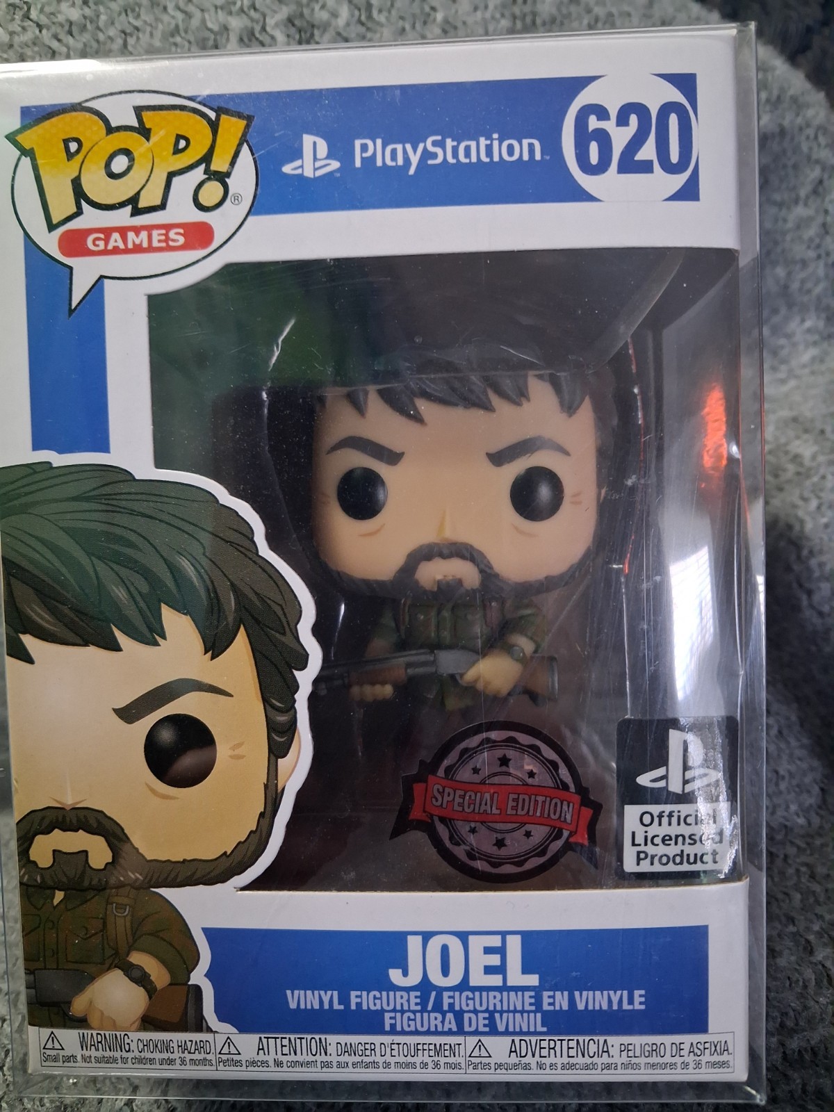 Funko POP! Juegos - The Last of Us Joel #620 Playstation Edición Especial En muy buena condición