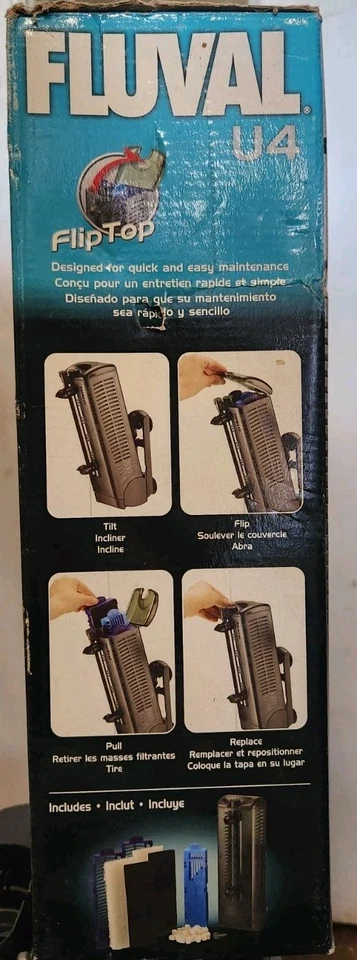NIB Fluval U4 Underwater Filter Flip Top - Image 4 of 4