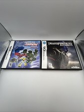 Transformers: Autobots + Transformers Animated Nintendo DS (NDS)  TESTED w/Cases