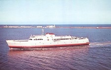 MV Coho Auto Passenger Ferry Daily Port Angeles Wash to Victoria BC Postcard