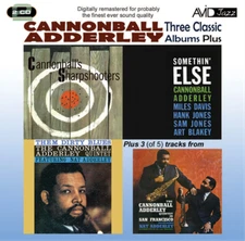 Cannonball Adde Three Classic Albums Plus: Somethin' Else/Cannonball's Shar (CD)