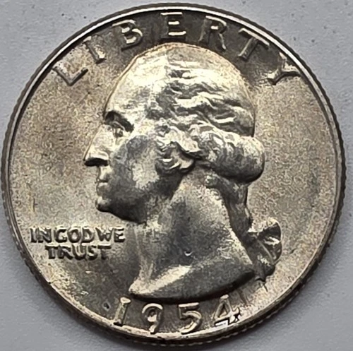 *SILVER* 1954-S  Washington Quarter -《Great Way To Buy Silver!!》