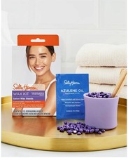 Sally Hansen Salon Wax Beads Kit For Face, Bikini  Other Sensitive Areas