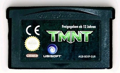 TMNT Teenage Mutant Ninja Turtles GBA Nintendo GameBoy Advance 2007 EUR getestet