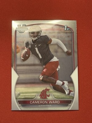 2022 Bowman University Chrome CAM WARD 1st Bowman Titans #34 Rookie RC Quantity