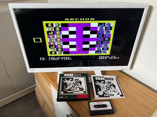 Ariolasoft Archon Commodore 64 Cassette - Boxed & Working -😎Premium Listing😎