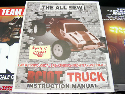 Team Associated 7002 RC10T Classic Original User's Guide Instruction Manual NEW!