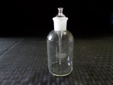 KIMAX 125mL Glass Pipet Dropping Bottle 19/22 No Rubber Nipple 15035-125