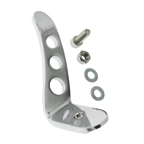 Motorrad Chrom Seitenständer Verlängerung Fußpedal für Harley 1991-2021 Touring - Picture 6 of 8
