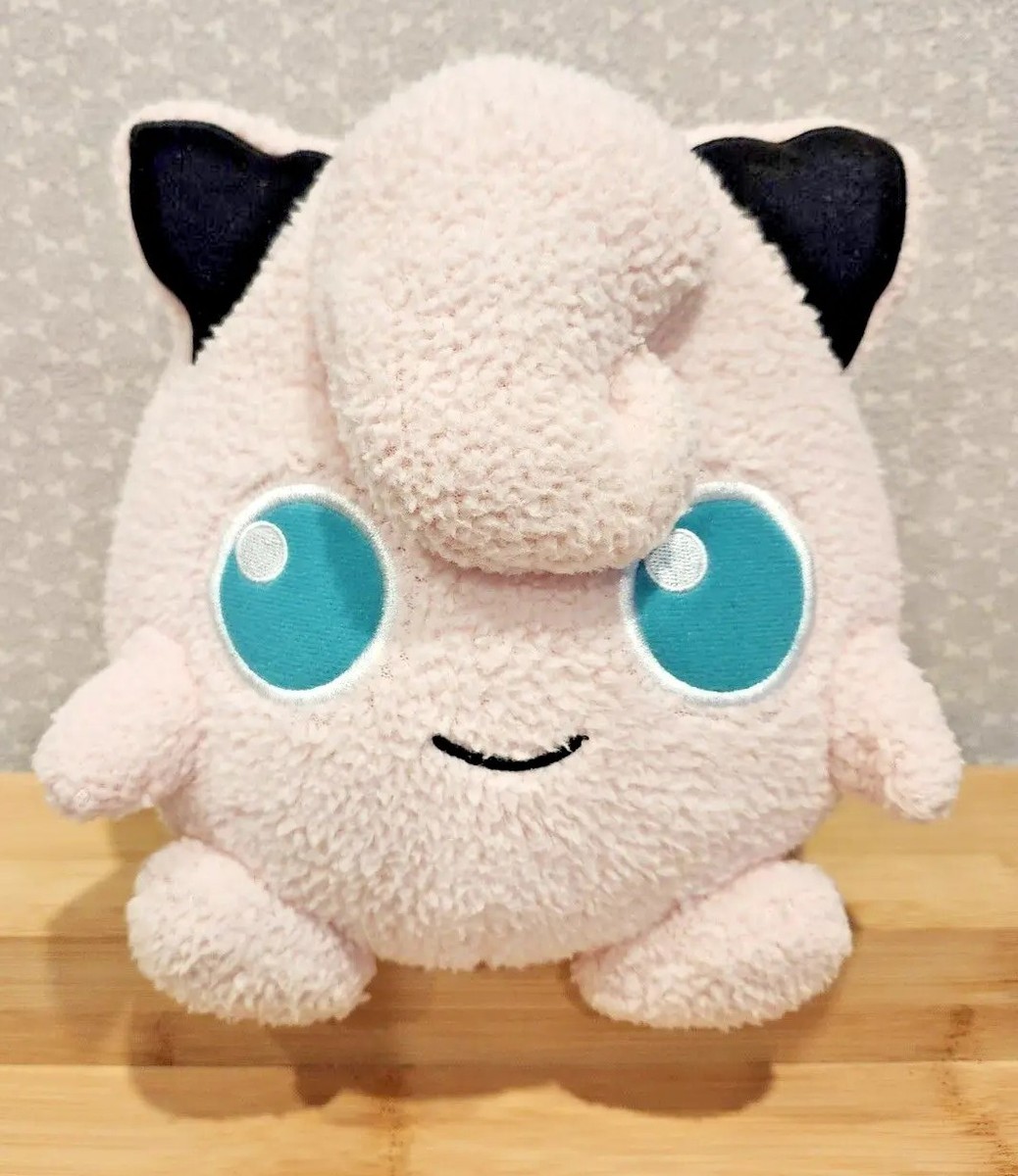 Pokémon 3rd Round Korea Jigglypuff Pink Curly Fabric Plush Toy 8 