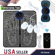 EMS Foot Massager Leg Electric Deep Reshaping Kneading Muscle Pain Relax Machine