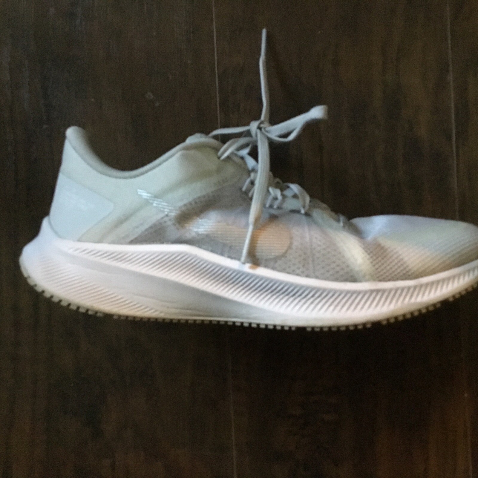 Nike Womens Quest 4 DA1106100 White Running Shoes Sn… Gem