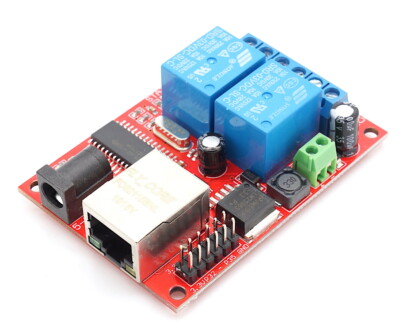 2 Kanal Netzwerk Relais Modul LAN Network Relay 10A