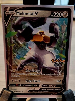 Pokémon TCG Melmetal V SWSH Black Star Promos SWSH224 Holo Promo
