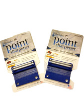 EDGEMAKER POINT Sharpener - SHARPENS ANYTHING WITH A POINT - MED GRIT 102 - USA