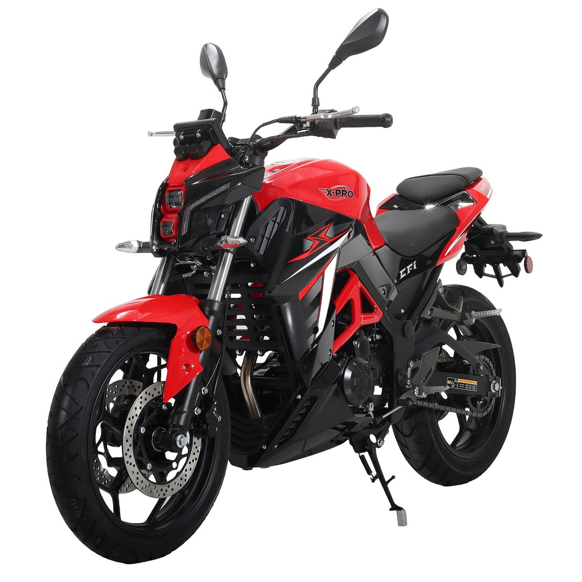 X-PRO Python 250 EFI Street Motorcycle with 6-Speed Manual