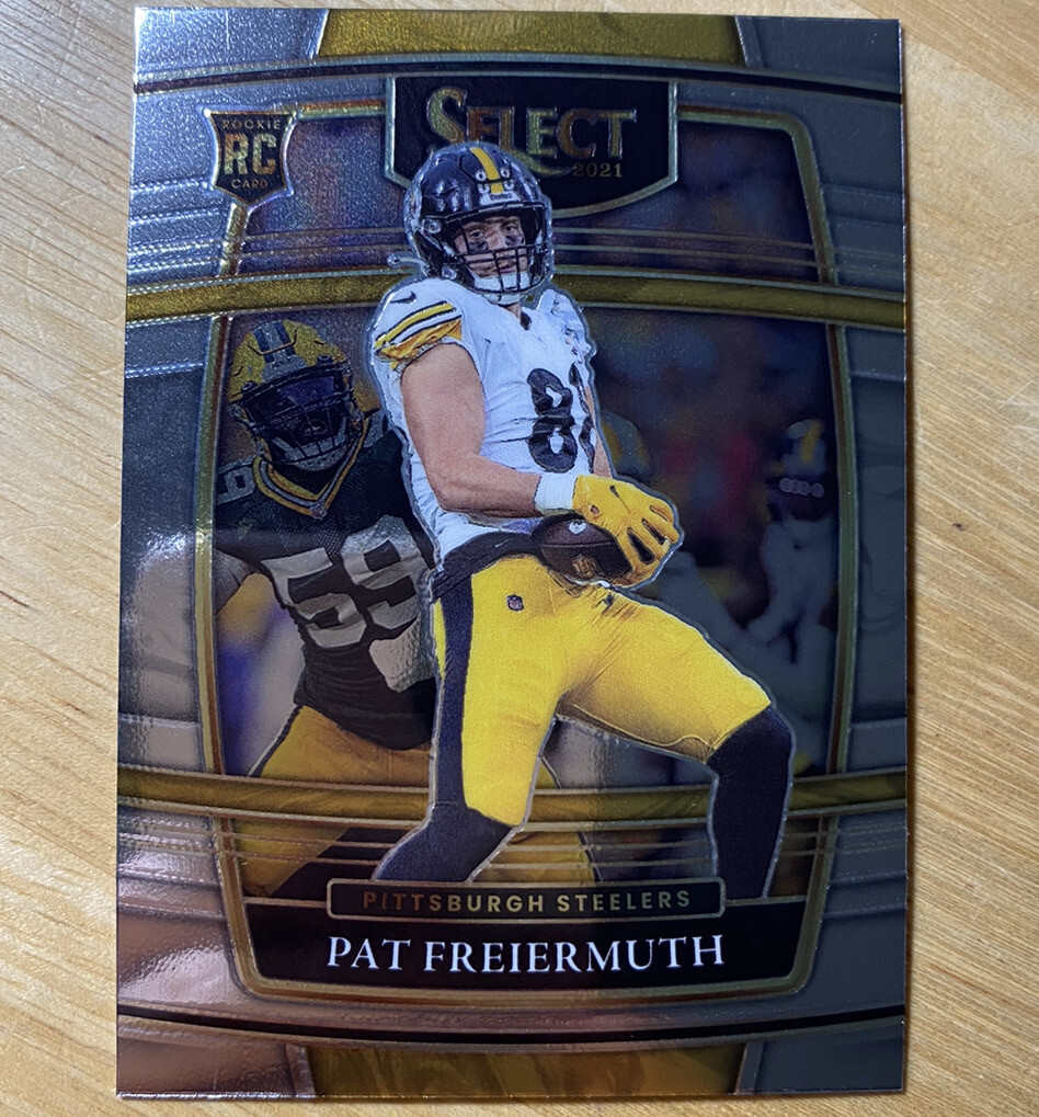 2021 Select Pat Freiermuth Silver Prizm Concourse Die-Cut Rookie RC #59
