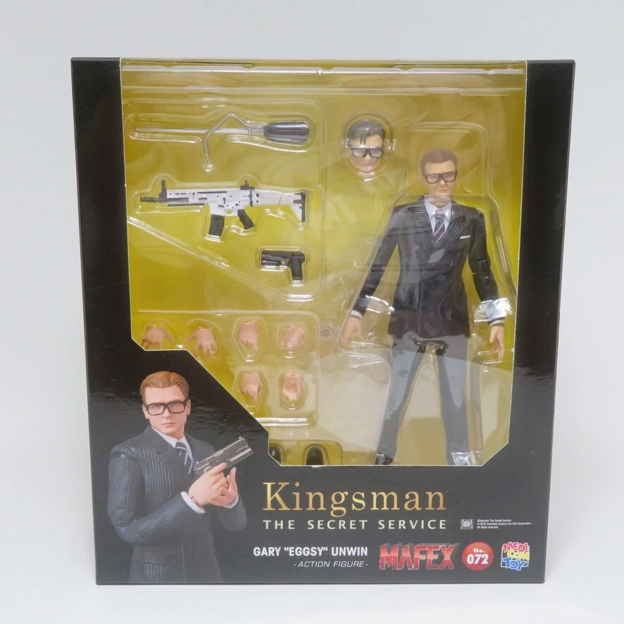 Picture 1 of 8 MAFEX No.072 Kingsman The Secret Service Gary Eggsy Unwin Action