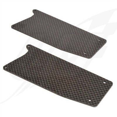 FR-Team-C Rear Arm Carbon Stiffener (2) 1:8 Truggy - TU1830