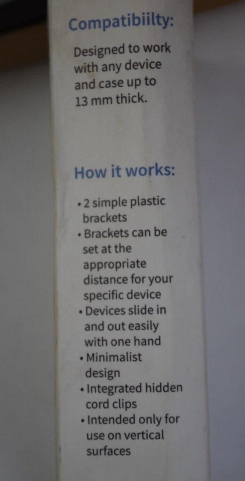 Suporte de parede tablet Koala 2.0 dock universal para iPad Air Pro mini Samsung iPhone - Imagem 4 de 4