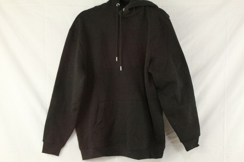 Boohoo Uomo Da Uomo Taglia Small solido oversize riciclato Felpa Con  Cappuccio Felpa Nero Nuovo con etichette | eBay