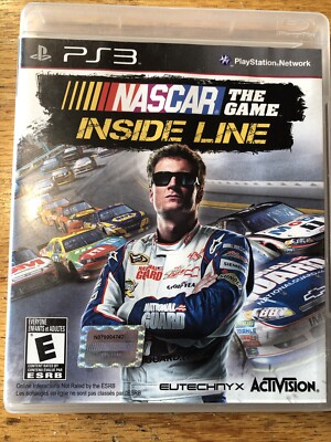 NASCAR The Game: Inside Line (Sony PlayStation 3, 2012) Case Only
