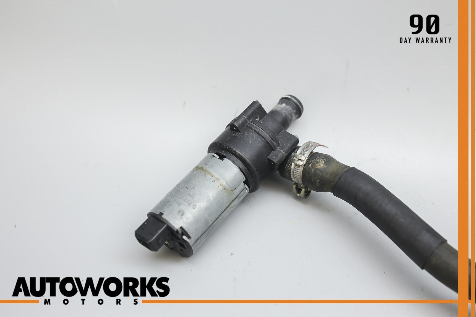 04-13 Maserati Quattroporte M139 Auxiliary Electric Water Pump w/ Hose Pipe OEM